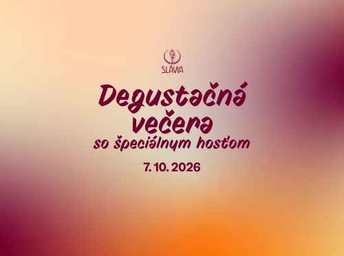 Degustačná večera so špeciálnym hosťom
